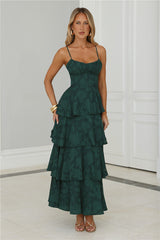 Thriving Now Maxi Dress Green