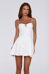 Love In Lights Mini Dress White