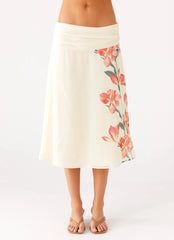 Valley Midi Skirt Siena Floral