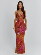 Lucy's ESMERALDA MAXI DRESS GOLDEN CRYSTAL