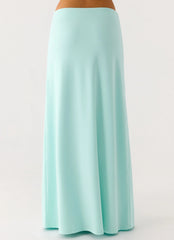 Ravi Maxi Skirt Aqua