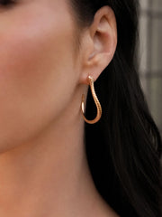 Serpentina Snake Hoops