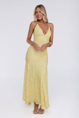 Soft Life Club Maxi Dress Yellow