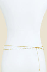 Pearl Strand Gold Body Chain