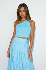 Lover Of Summer Top Blue