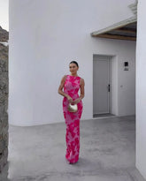 Morganite Maxi Dress - Pink