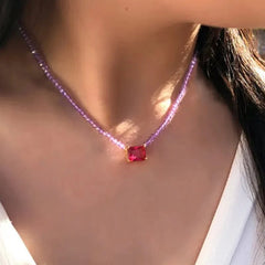 Gemma Stone Necklace