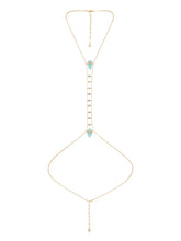 Turquoise Solstice Body Chain