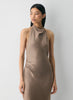 Audience Satin Halter Dress