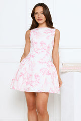 Pretty Town Mini Dress Pink