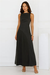Strut With Style Maxi Dress Black