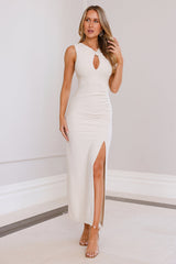 Stylish Starlet Maxi Dress Beige