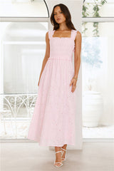 Bloom Edit Maxi Dress Pink