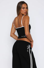 All Star Season Singlet Black