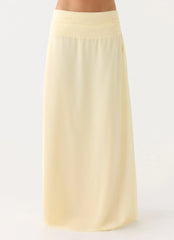 Natalya Maxi Skirt Yellow