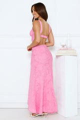 Petal Song Maxi Dress Pink