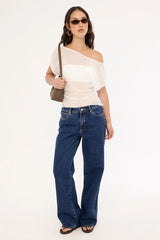 Perfect Stranger Orla Sheer Top White