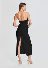 Lily Lycra Maxi Dress