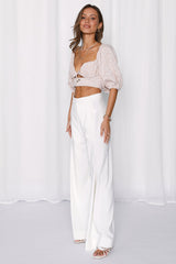 Special Kiss Crop Top Mocha