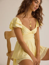 Lainey Double Layered Satin Romper