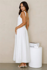 Wanderlight Maxi Dress White