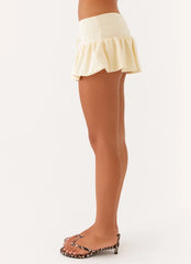 Landon Mini Skort Lemon
