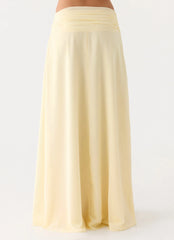 Natalya Maxi Skirt Yellow