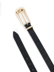 Large Signature Buckle Belt