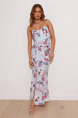 Party Professional Maxi Dress Blue