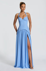 Almira Maxi Dress - Powder Blue