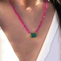 Gemma Stone Necklace
