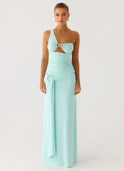 Ravi Maxi Skirt Aqua