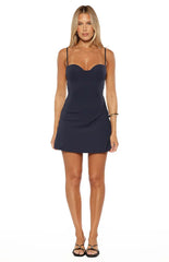 Rhea Navy Mini Dress