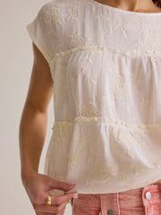 Ember Floral Ruffle Top