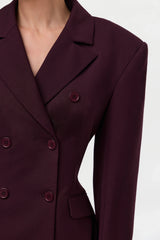Suiting Double-Breasted Blazer