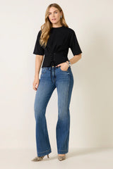 Ada Waist Lace Up Tee