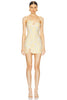 Strapless Puzzle Mini Dress