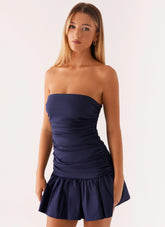 Carmel Mini Dress Navy