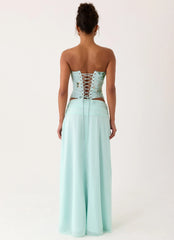 Natalya Maxi Skirt Pistachio