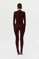 Burnout Closed Toe Jumpsuit Petite