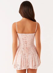 Promenade Mini Dress Pink