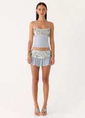 Merinda Skort Misty Blue