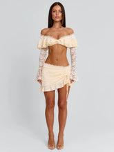 Lucy's MARCELLA MINI SKIRT CREAM