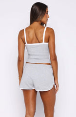 All The Time Tank Top Grey Marle