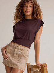 Senna Asymmetrical Neck Top