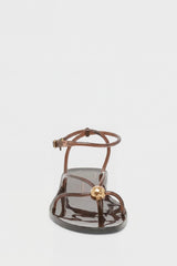 Kenley Vinyl Sandals Chocolate Jelly