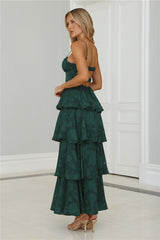 Thriving Now Maxi Dress Green