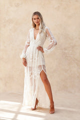 Boho Lace Stylish Maxi Dress