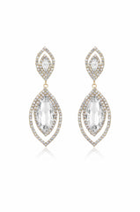 Timeless Crystal Dangle Earrings