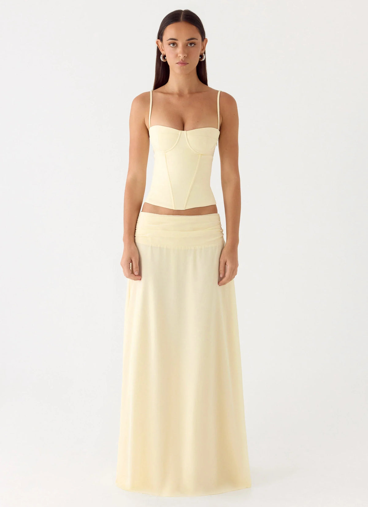 Natalya Maxi Skirt Yellow